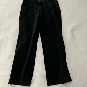 Lee Women’s Relaxed Straight Leg Black Pants size 18 Long